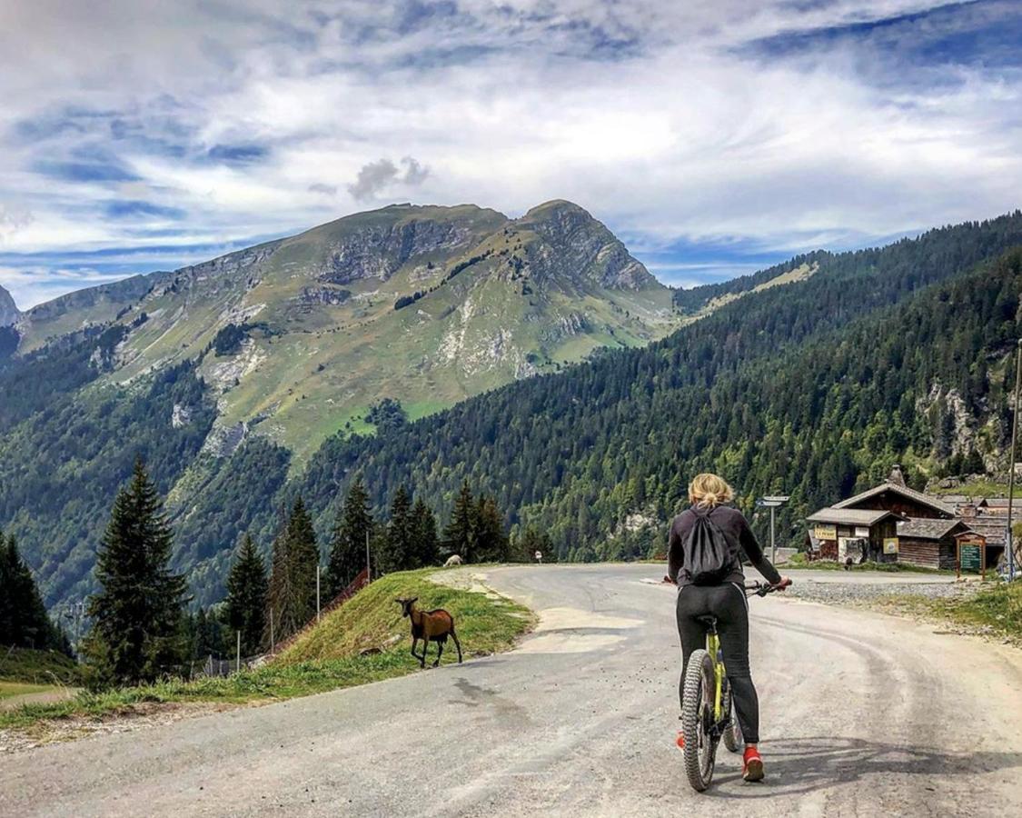 Micro-Lodge, Le Petit Nid D'Amour Montriond Εξωτερικό φωτογραφία